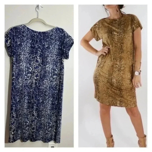 Tory Burch silk python snake print dress Small - Picture 1 of 7